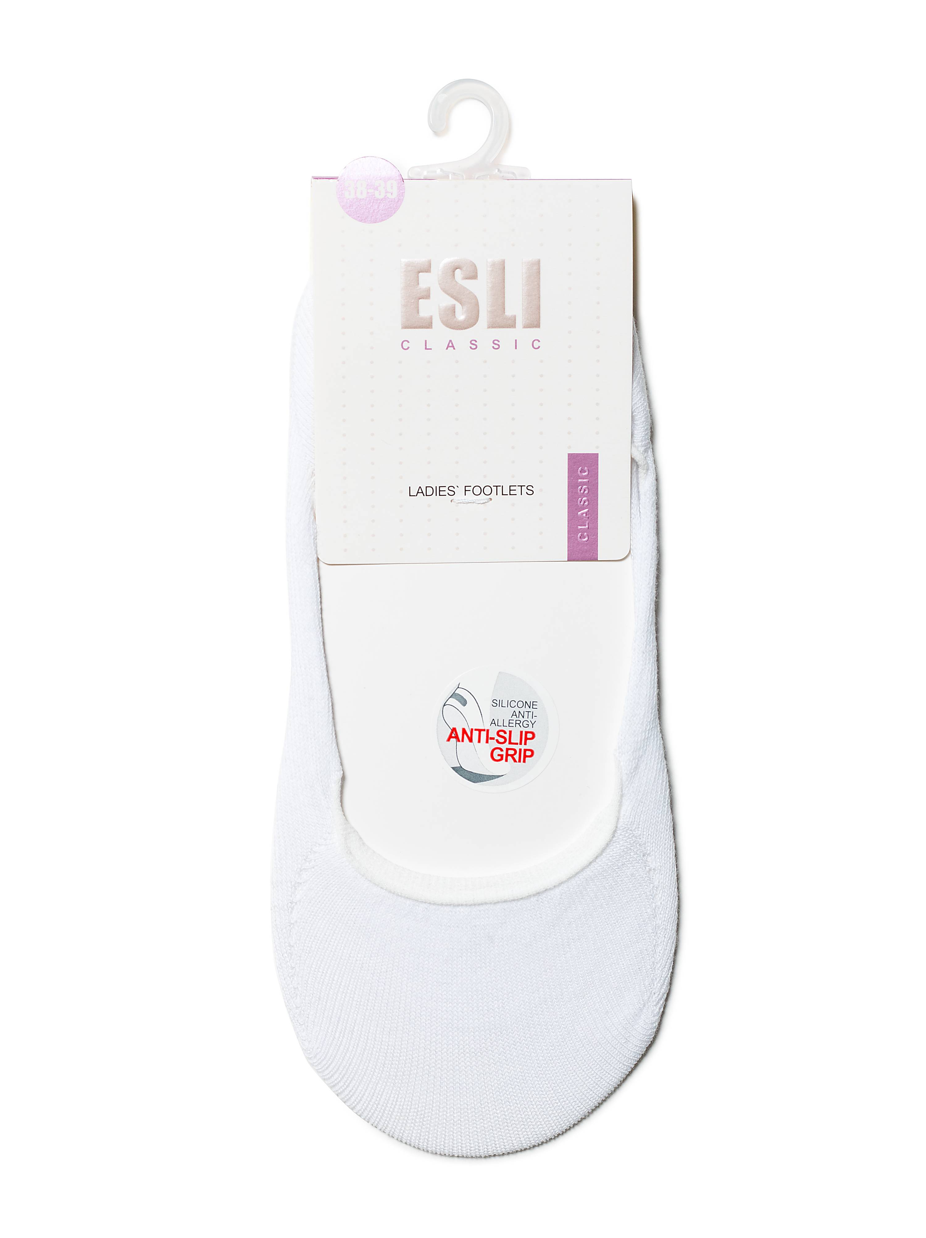 Носки и гольфы CONTE ESLI CLASSIC белый 16С-16СПЕ