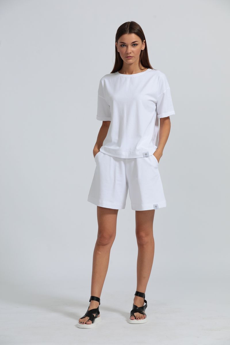 Шорты и велосипедки Kivviwear 4027 белый