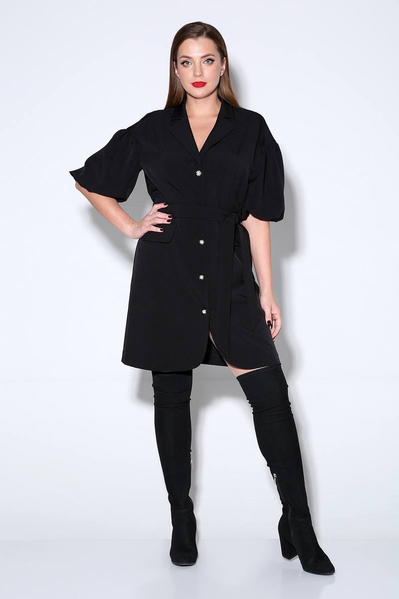 Платья Liona Style 814 черный