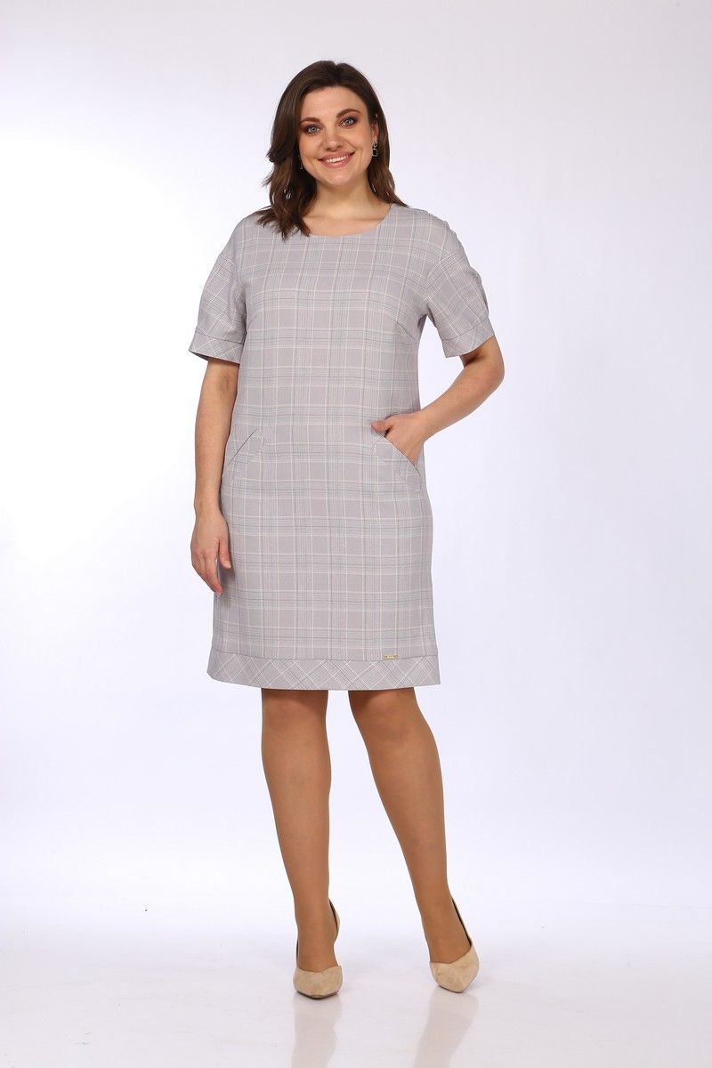 Платья Lady Style Classic 1558 серый
