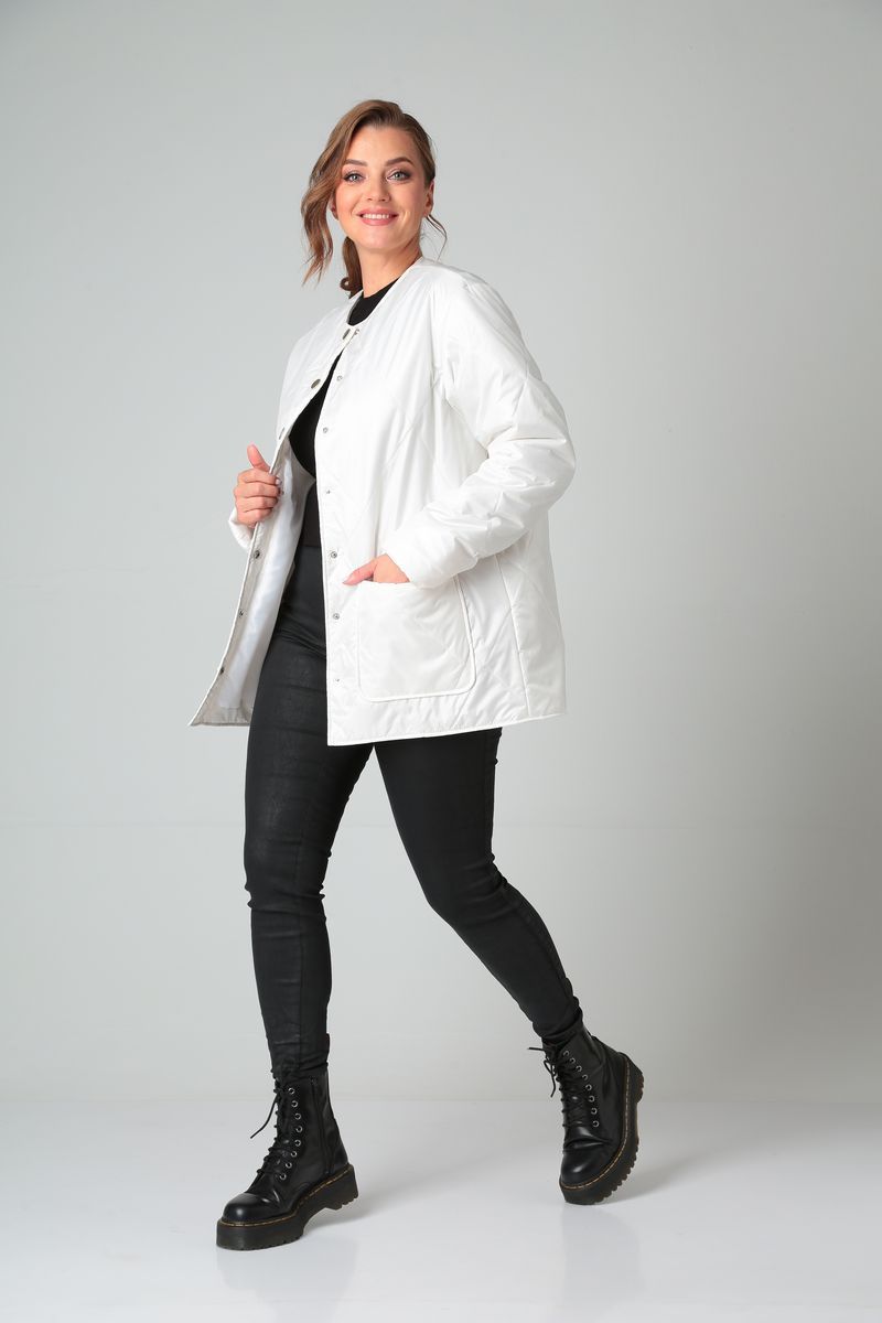 Куртки Modema м.1040/3 молочный