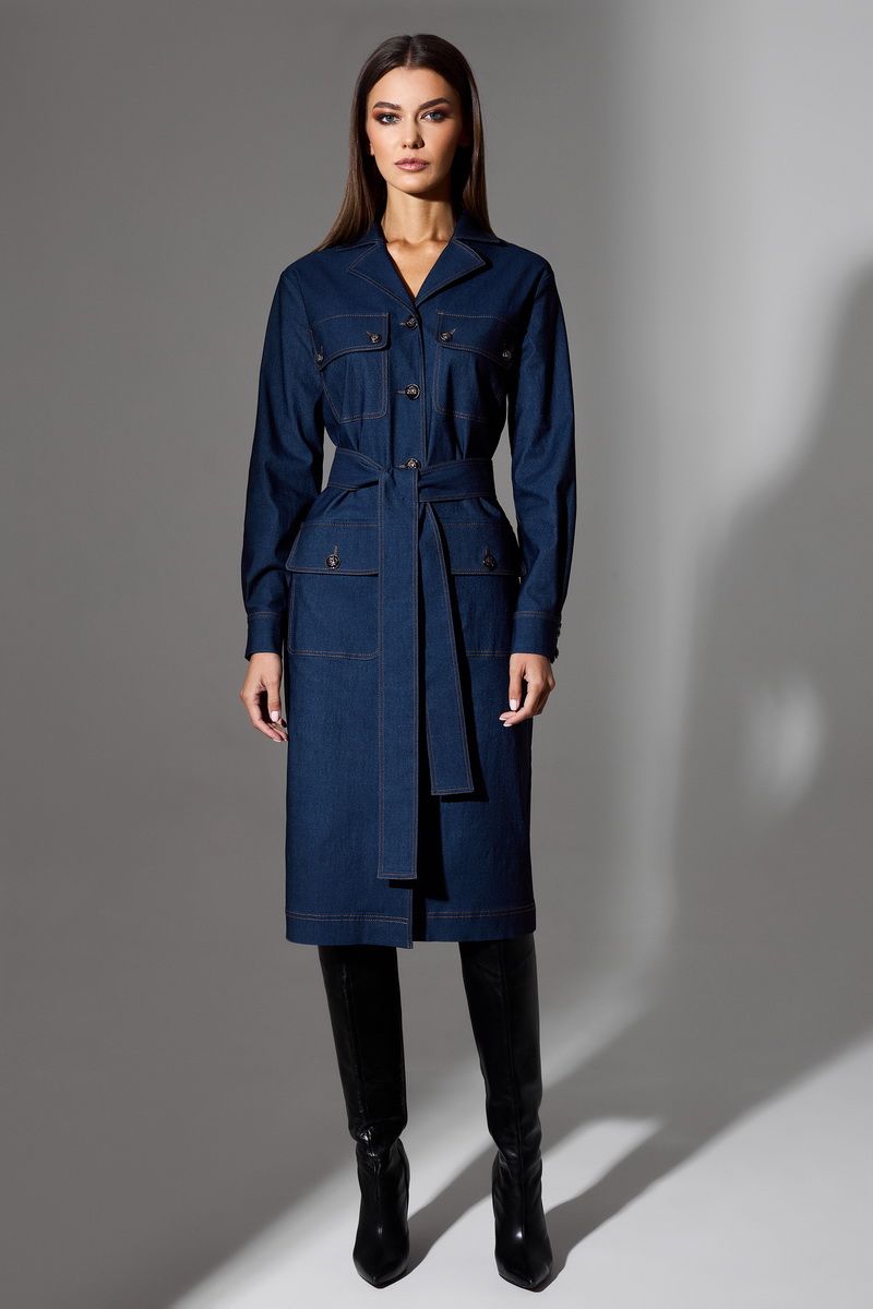Платья DiLiaFashion 0664 деним