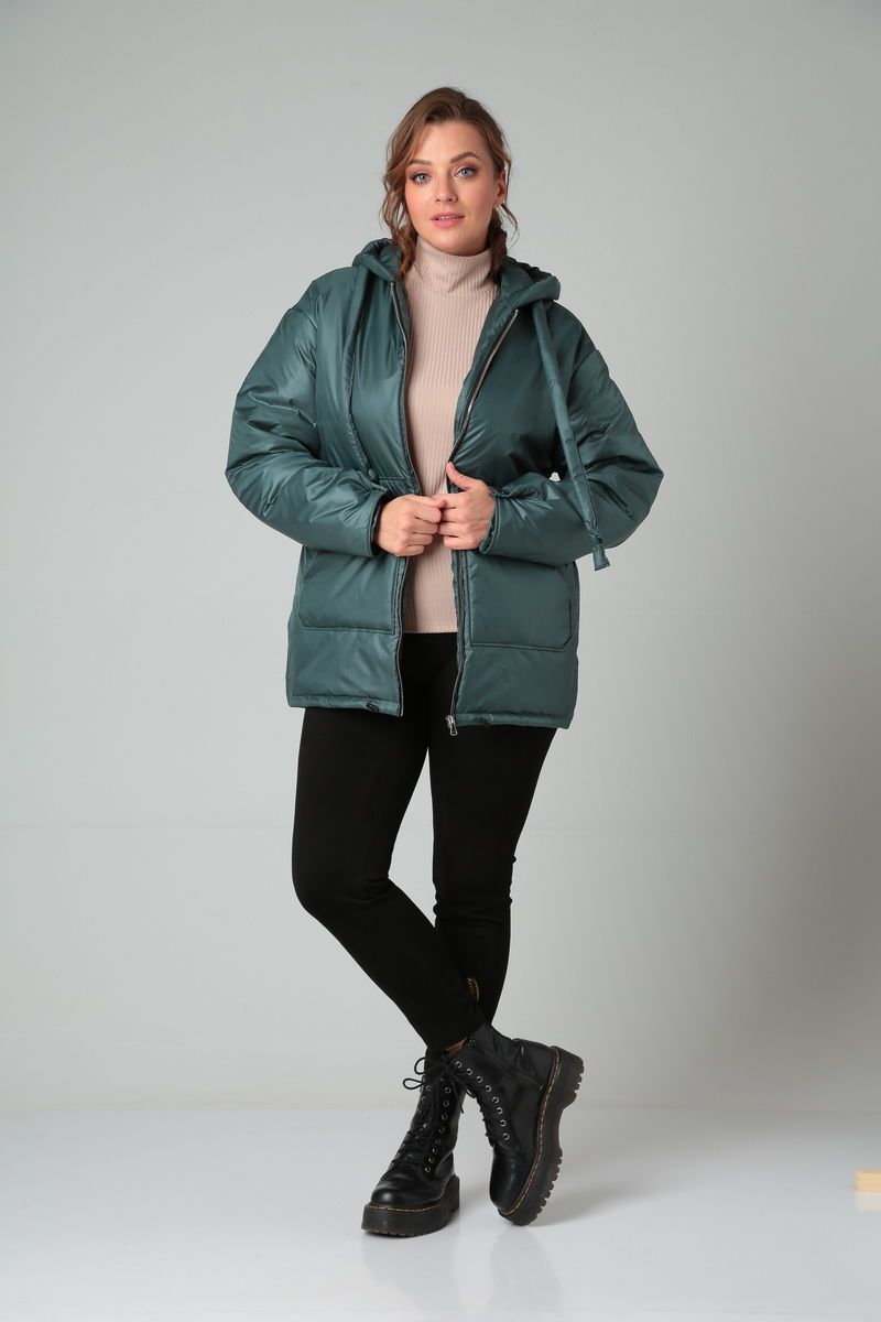 Куртки Modema м.1041/1 темно-зеленый